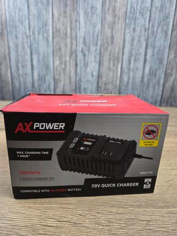 AX Power 20V Snellader - Nieuw in doos! beschikbaar voor biedingen