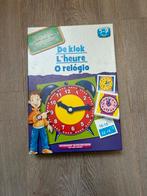 Leren klok kijken, Ophalen of Verzenden, Zo goed als nieuw