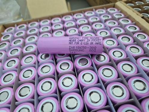 Samsung INR18650-30Q cellen - wegens stopzetting bedrijf, Audio, Tv en Foto, Accu's en Batterijen, Nieuw, Ophalen of Verzenden