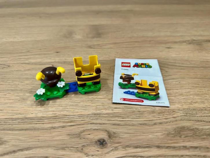 Compleet Lego Super Mario - Bee/Bijen Power-uppakket - 71393, Kinderen en Baby's, Speelgoed | Duplo en Lego, Gebruikt, Lego, Ophalen