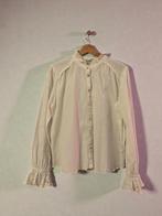 Ba&sh wit blouse top pofmouwen maat 2 38 M medium, Kleding | Dames, Ophalen of Verzenden, Zo goed als nieuw