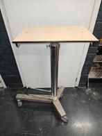 Hydraulisch in Hoogte verstelbare rvs tafel werkplaats, Ophalen