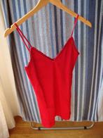 Rood ribbelstof hemdje Esprit.(S)., Esprit, Ophalen, Rood, Hemd