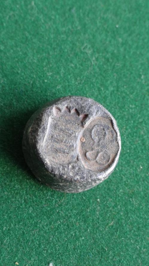 Blokgewicht Enkhuizen 18e eeuw - Bodemvondst, Antiek en Kunst, Antiek | Gereedschap en Instrumenten, Ophalen of Verzenden
