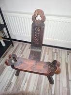 Houten Spaans stoeltje, Ophalen