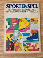 Sport en Spel, kijk-, lees- en speelboek over sporten 1972, Ophalen of Verzenden, Gelezen