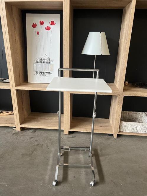 Bedtafel / Instrumententafel met wielen 50x55xh112 cm, Huis en Inrichting, Tafels | Sidetables, Gebruikt, 25 tot 50 cm, Rechthoekig