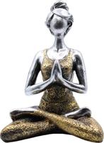 Yoga Beeldje - Vrouw - Zilver & Goud, Ophalen of Verzenden, Nieuw