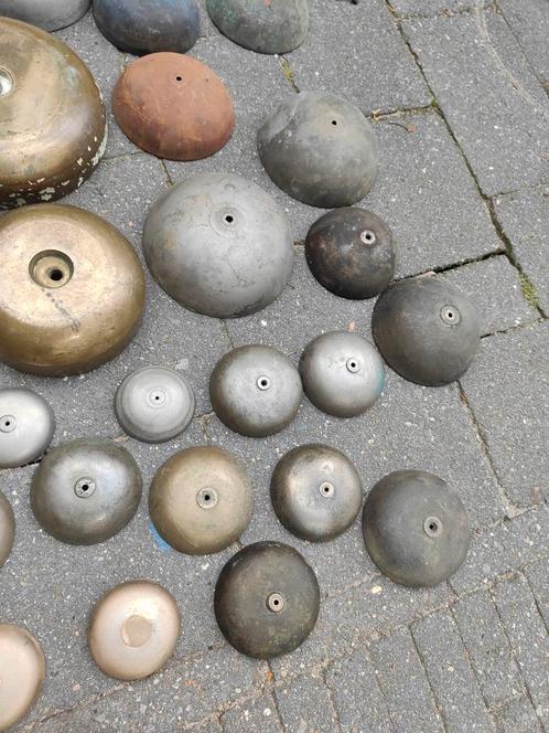 Div antieke bellen torenklok comtoise haantjes pendule enz., Antiek en Kunst, Antiek | Klokken, Ophalen