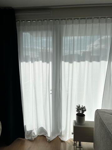 Witte Vitrage - 2 stuks beschikbaar voor biedingen