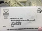 vw polo 6r 6c raammechanisme elekt. links achter 6r4839461e, Ophalen of Verzenden, Gebruikt, Volkswagen