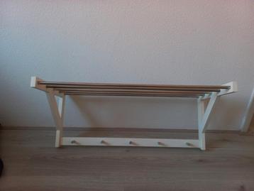 Ikea kapstok wit