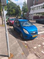 Chevrolet Spark 1.0 benzine 2010 Blauw, Auto's, Voorwielaandrijving, 839 kg, 4 cilinders, Blauw