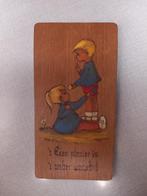 Vintage handgemaakt houtsnijwerk, Ophalen of Verzenden, Gebruikt