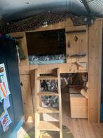 Stoer Boomhut Bed - Uniek Kinderbed!, Ophalen, 85 tot 100 cm, Gebruikt, Hoogslaper of Stapelbed