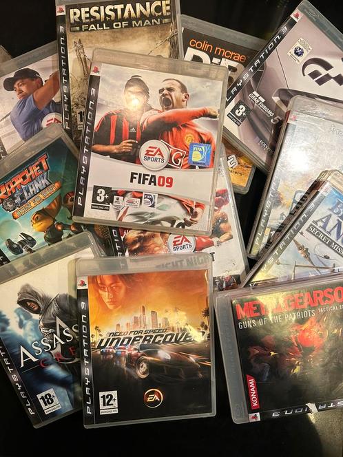 PlayStation games o.a. NFS Undercover, Gran Turismo en FIFA, Spelcomputers en Games, Games | Sony PlayStation 3, Gebruikt, Ophalen of Verzenden