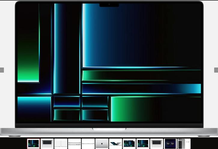 Apple MacBook Pro 16'' M2 12/19 Core 16GB 1TB SSD Zilver, Computers en Software, Apple Macbooks, Zo goed als nieuw, MacBook Pro