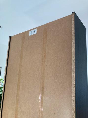 Ikea Billy Boekenkast zwart eikenpatroon - afbeelding 2