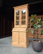 Smalle Grutterskast | Gesloten klep | Uniek! Teak #2140, Huis en Inrichting, Kasten | Buffetkasten, Teakhout, 50 tot 75 cm, 200 cm of meer