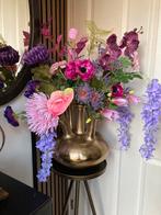 Een 🌷Eyecatcher🌷 Zijden bloemen in Toetervaas Set Compleet, Huis en Inrichting, Ophalen of Verzenden, Nieuw