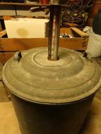 Zinken weckketel, Ophalen, Gebruikt