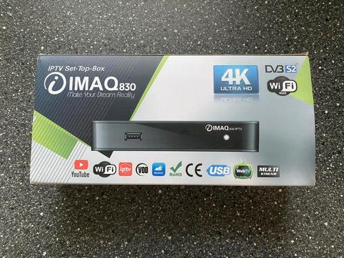 IMAQ 830 IPTV Box, Audio, Tv en Foto, Decoders en Harddiskrecorders, Zo goed als nieuw, Decoder, Ophalen of Verzenden