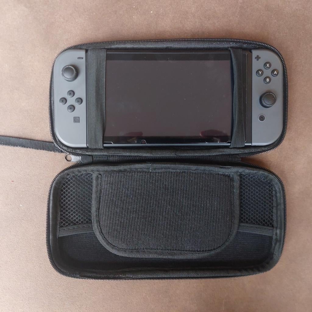 Switch grijs, werkt, Spelcomputers en Games, Spelcomputers | Nintendo Switch, Ophalen of Verzenden, Gebruikt, Met 2 controllers