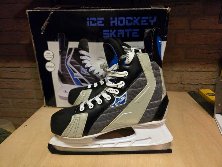 Nijdam Ice Hockey Schaatsen - Maat 44, Sport en Fitness, Schaatsen, Zo goed als nieuw, IJshockeyschaatsen, Nijdam, Ophalen of Verzenden