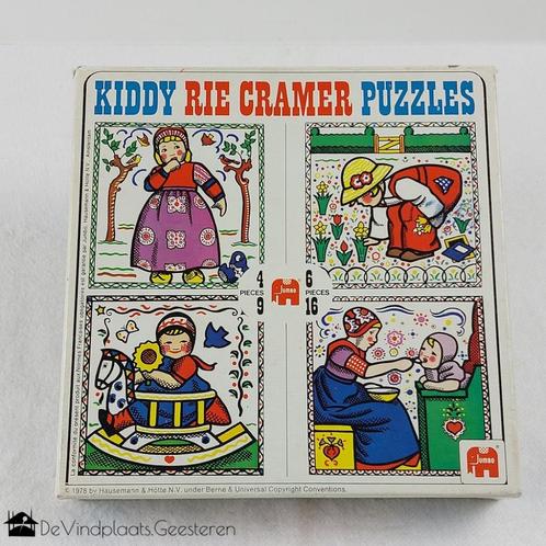 Rie Cramer Kiddy Puzzels, Antiek en Kunst, Antiek | Speelgoed, Ophalen of Verzenden