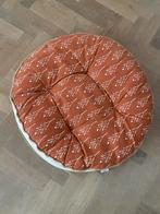 Rond Kussen / Zitkussen, Ophalen, Zo goed als nieuw, Bruin, Overige typen