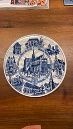 Delfts blauw bord Haarlem, Ophalen
