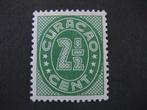 plaatfout curacao 124  , postfris., Postzegels en Munten, Postzegels | Nederland, T/m 1940, Verzenden, Postfris