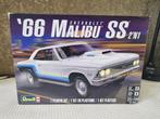 '66 Chevrolet Malibu SS   2 in 1 Revell, Hobby en Vrije tijd, Modelbouw | Auto's en Voertuigen, Revell, Ophalen of Verzenden, Zo goed als nieuw