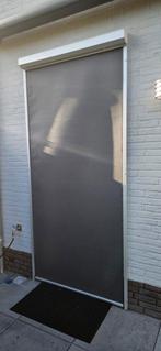 Antraciet screen elektrisch Somfy 2550x1180, Doe-het-zelf en Verbouw, Ophalen, Zo goed als nieuw, 80 tot 100 cm, Buitendeur