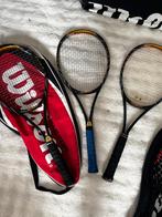 Set van 3 Wilson Pro Staff tennisrackets – topkwaliteit!, Sport en Fitness, Tennis, Ophalen, Gebruikt, Racket, Wilson