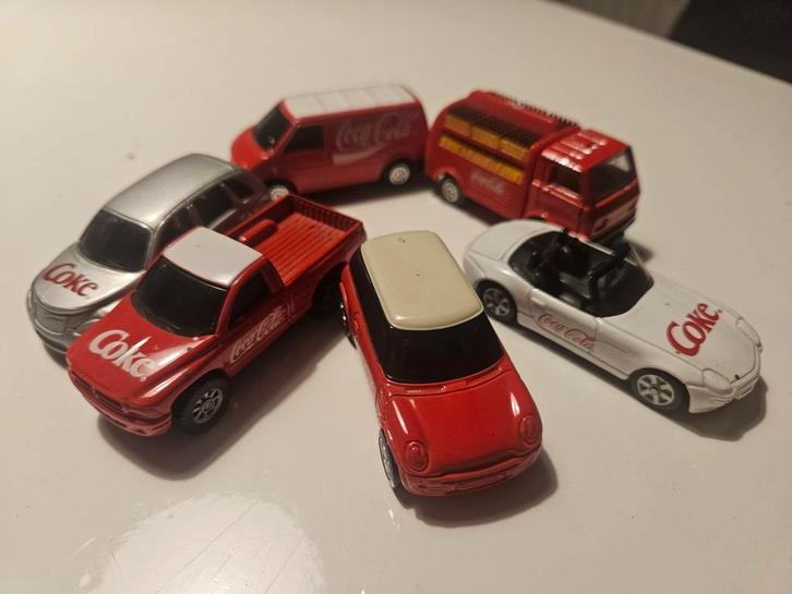 Coca Cola Auto Collectie, Hobby en Vrije tijd, Modelauto's | 1:18, Overige merken, Ophalen
