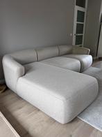 Westwing Sofia modulaire hoekbank lichtbeige + fauteuil, 250 tot 300 cm, Driepersoons, Zo goed als nieuw, Ophalen