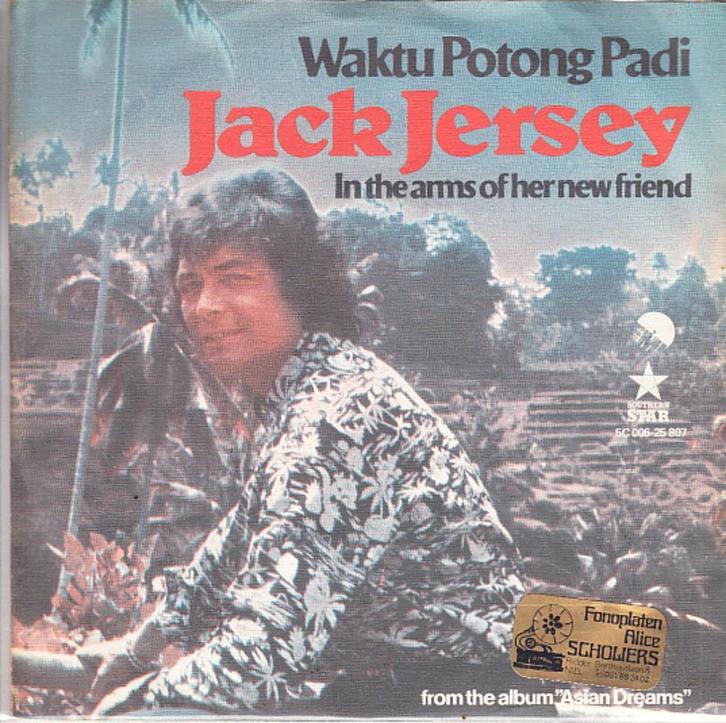 jack jersey - waktu potong padi ( 1977 / nlpop), Cd's en Dvd's, Vinyl Singles, Single, Pop, 7 inch, Ophalen of Verzenden