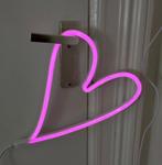 Lamp Neon Hart Hartje Hema Roze Love Liefde Wandlamp, Ophalen of Verzenden, Zo goed als nieuw