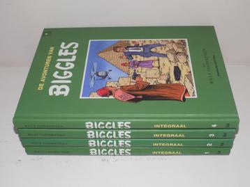 Biggles ~ Complete serie Integrale hardcovers 1 t/m 4 beschikbaar voor biedingen