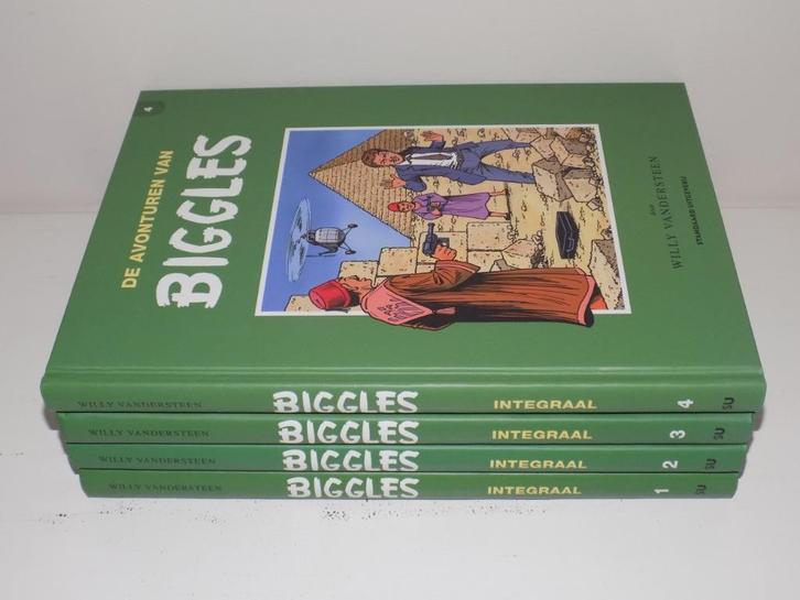 Biggles ~ Complete serie Integrale hardcovers 1 t/m 4, Boeken, Stripboeken, Nieuw, Eén stripboek, Ophalen of Verzenden