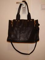 Tom & Eva handtas tas zwart met gouden accenten, Sieraden, Tassen en Uiterlijk, Ophalen of Verzenden, Gebruikt, Zwart, Handtas