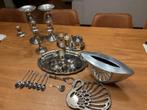 ZWAAR VERZILVERD, 22 STUKS NU VOOR MAAR 60,00, Antiek en Kunst, Antiek | Bestek, Ophalen of Verzenden