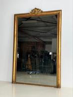 Franse spiegel antiek goud verguld, Antiek en Kunst, Antiek | Spiegels, Ophalen of Verzenden