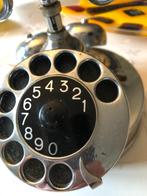 PRACHTIGE MOOIE OUDE STAANDE TELEFOON EEN BLIKVANGER IN HUIS, Ophalen of Verzenden