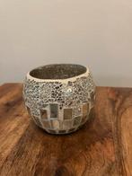 Spiegel Waxinelichthouder - 13cm, Ophalen of Verzenden