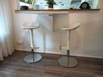 Ikea Janinge barkruk Wit, 2 stuks, Huis en Inrichting, Barkrukken, Ophalen, Gebruikt