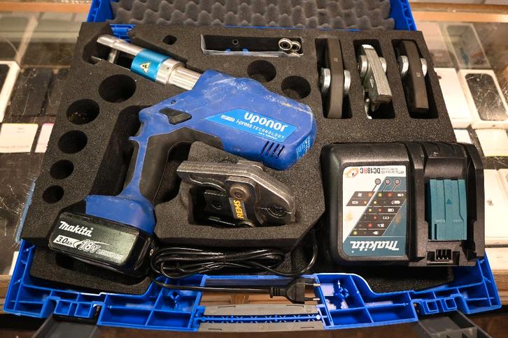 Uponor UP 110 ipress - Perstang (goede staat), Doe-het-zelf en Verbouw, Gereedschap | Handgereedschap, Gebruikt, Ophalen of Verzenden