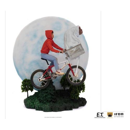 Iron Studios E.T. & Elliot Art Scale 1/10 Deluxe statue, Verzamelen, Film en Tv, Nieuw, Film, Beeldje, Replica of Model, Ophalen of Verzenden