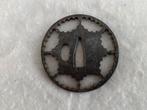 Antieke japanse katana tsuba , wakizashi, tanto., Verzenden